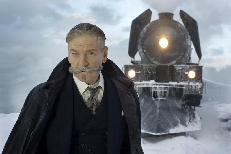 Kenneth Branagh stars in Twentieth Century Fox’s “Murder on the Orient Express.” Nicola Dove / Twentieth Century Fox