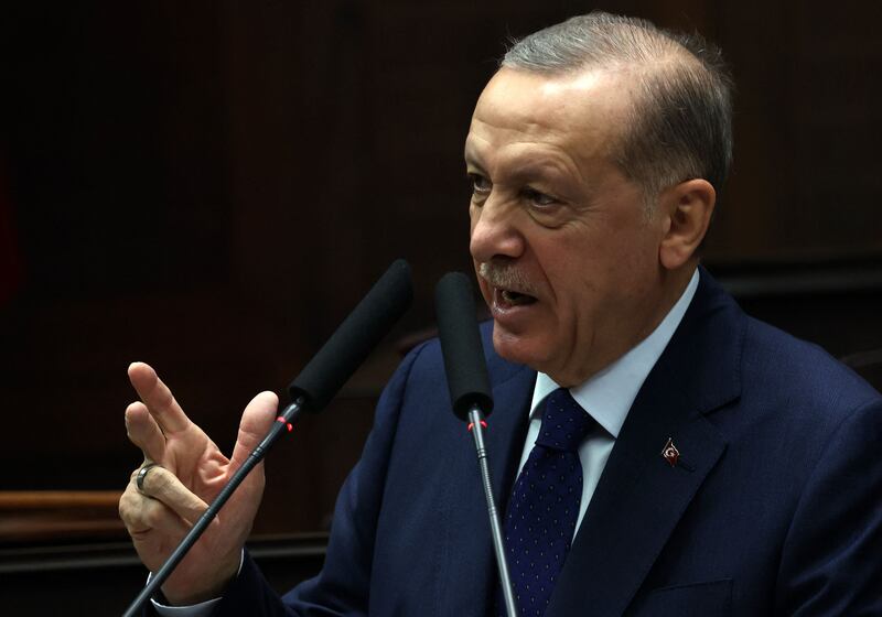 Turkey's President Recep Tayyip Erdogan says a trilateral meeting is on the cards. AP