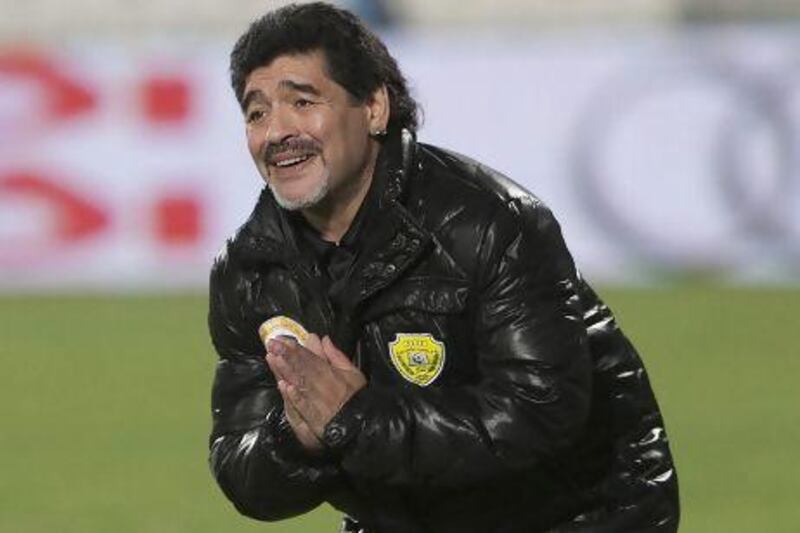 Diego Maradona, the former Al Wasl coach, has been linked to the Iraq national side, but the Iraq Football Association deny any contact with the Argentine.