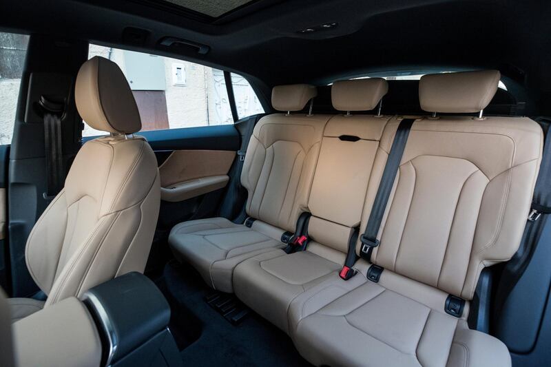 With rear seats folded, the Q8 has up to 1,755 litres of boot space. Audi