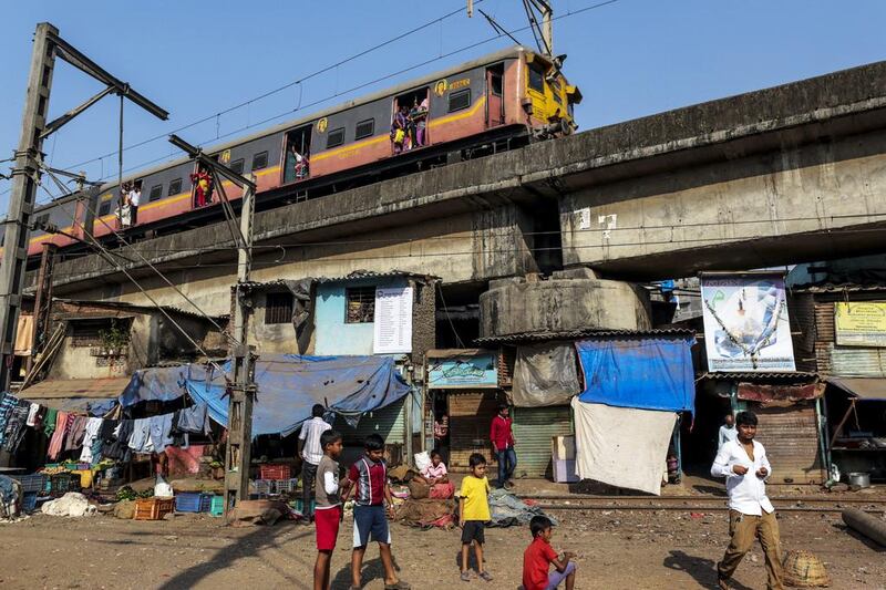 The Indian railway is a relic of the British RaJ. Dhiraj Singh / Bloomberg News