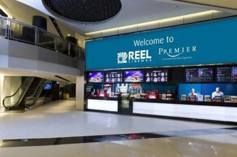 Reel Cinemas at Dubai Marina Mall. Courtesy Reel Cinemas