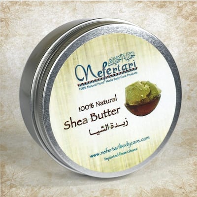 Its thick consistency makes shea butter more suited to the body than the face. Photo: Nefertari 