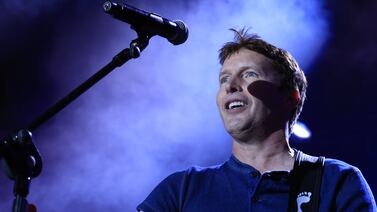 UK singer James Blunt is one of a number artists performing in the UAE soon. EPA