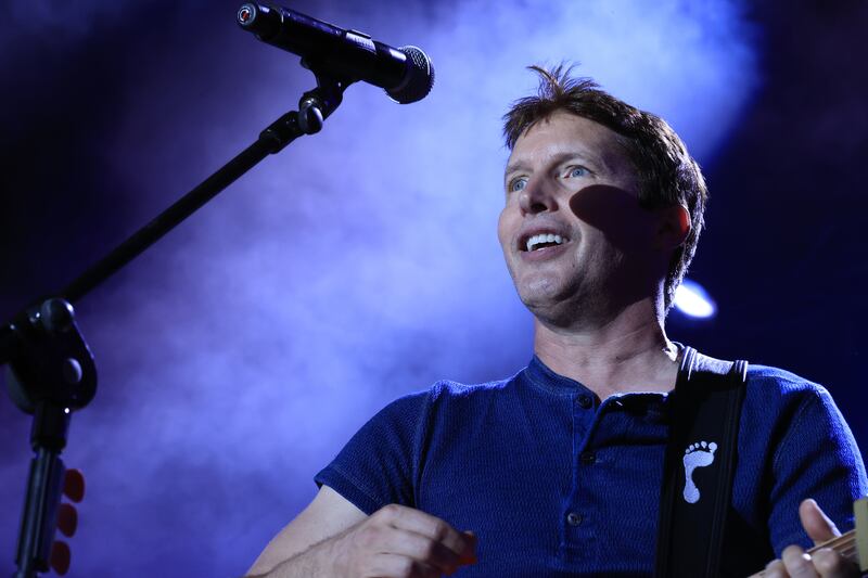 UK singer James Blunt is one of a number artists performing in the UAE soon. EPA