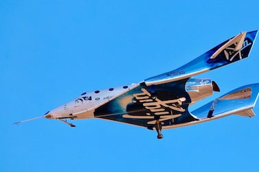 Virgin Galactic aircraftVSS Unity reaches space for the first time during its fourth powered flight. Boeing plans to invest $20 million in Virgin Galactic as the space tourism company nears its goal of launching passengers on suborbital flights. AP