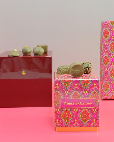 Luxury chocolatier Forrey and Galland is releasing special Diwali chocolates. Courtesy  Forrey and Galland