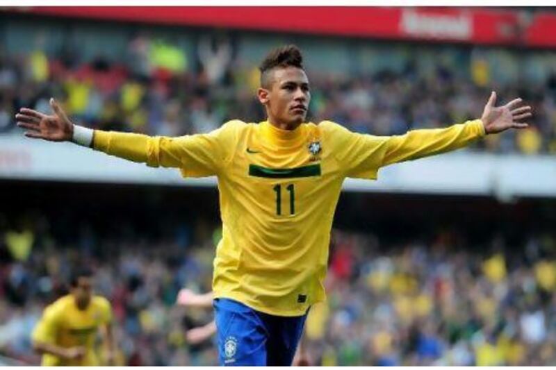 Neymar impressed for Brazil on Sunday. Jamie McDonald /Getty Images