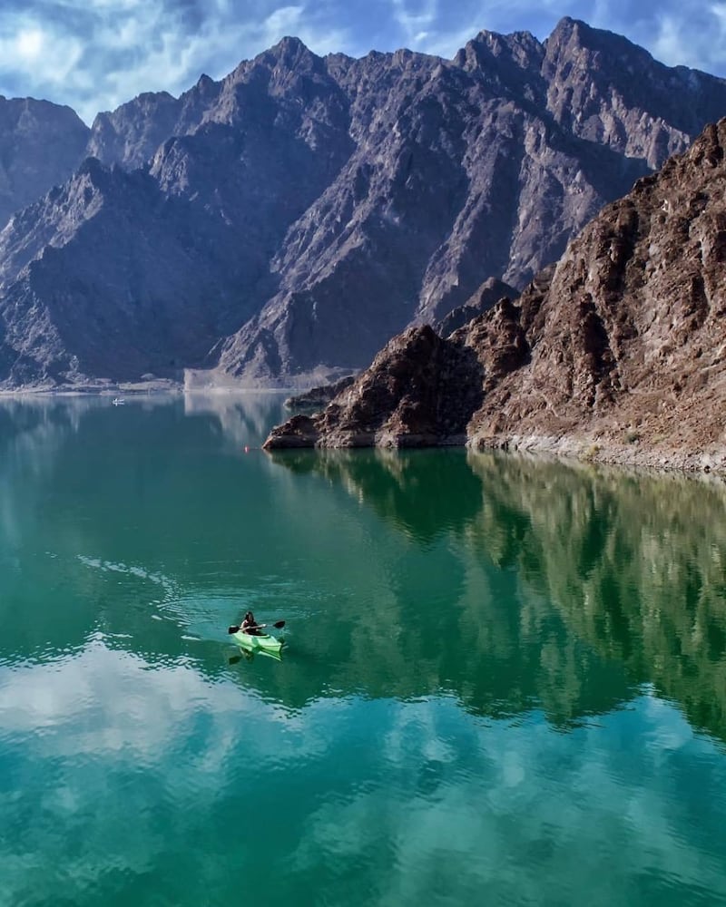 The Hatta Dam is a sight to behold