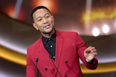 LONDON, ENGLAND - DECEMBER 13: John Legend performs at the 2019 Global Citizen Prize at the Royal Albert Hall on December 13, 2019 in London, England. (Photo by Jeff Spicer/Getty Images for Global Citizen)