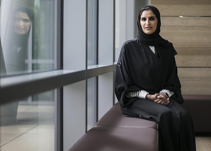 Dr Mai Al Jaber’s passion for medicine and helping saw her join the military. Mona Al Marzooqi / The National