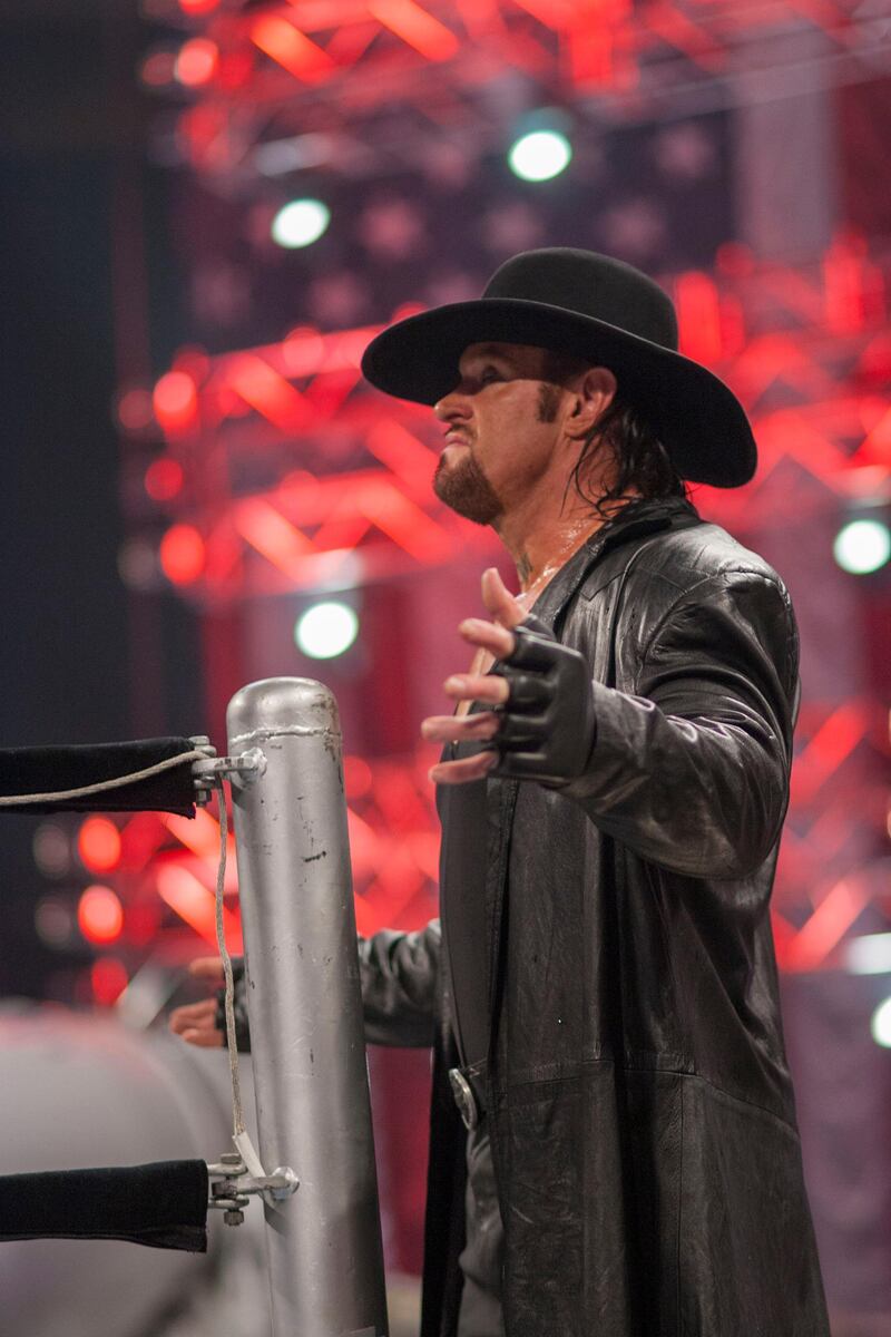 The Undertaker. Courtesy WWE