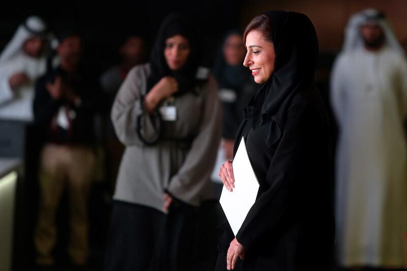 Sheikha Bodour, who chairs Shurooq, is keen on promoting British investments in the emirate. Delores Johnson / The National