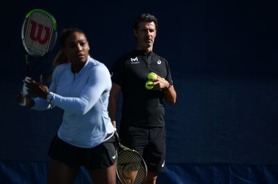 Patrick Mouratoglou has worked with Serena Williams for about a decade. Mouratoglou Tennis Academy