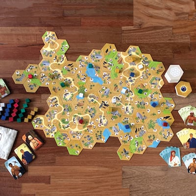 Kiran Kulkarni and his wife created a board ame called 'Hampi and the sun jewel', based on the Unesco heritage site of Hampi in Karnataka. Kiran Kulkarni