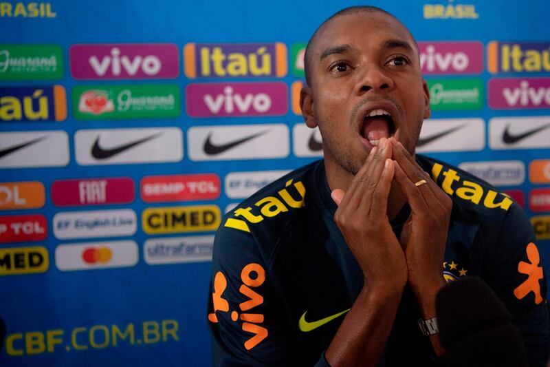 Fernandinho (Manchester City, Brazil): Few are more accomplished and as disciplined in the role of holding midfielder. Fernandinho is much more than just a destroyer, though. AFP