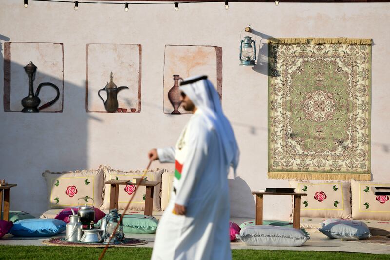 Traditional items on display 