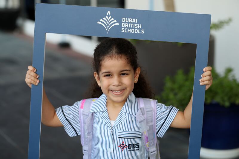 Pupils are excited about the later start at Dubai British School Jumeirah Park. Chris Whiteoak / The National