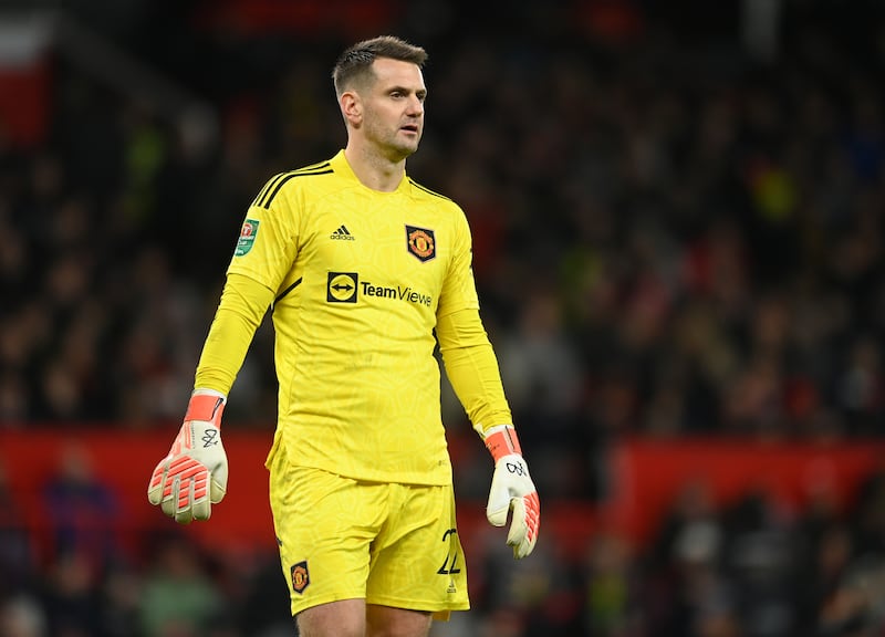Tom Heaton 7: Second-choice goalkeeper for much of the season, which frustrated him as he felt he deserved to play more. Always professional and valued in the dressing room, the 37-year-old played well in two League Cup games, keeping a clean sheet and helping United towards Wembley. Getty
