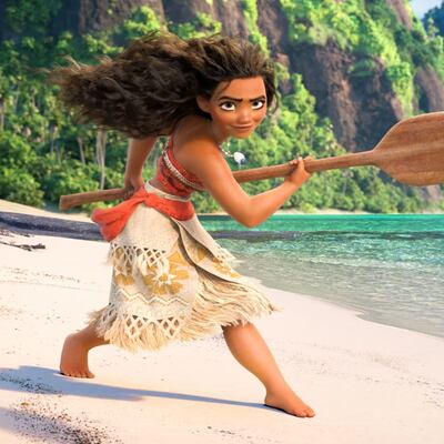 Moana is a rare Disney princess whose story line is not focused on the pursuit of love. Photo: Disney