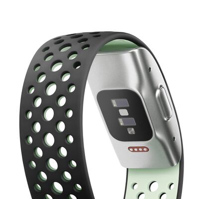 Halo band has small sensors to send highly accurate data directly to the app.Courtesy Amazon