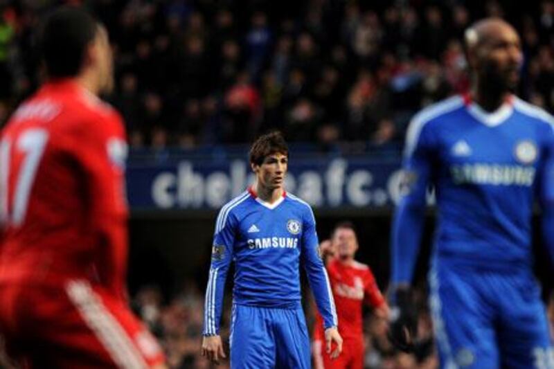 The acquisition of Fernando Torres, centre, cost Chelsea Dh288.5 million, but the Spaniard has only scored a goal every seven appearances for the London club. Andre Villas-Boas, the manager, however, has publicly defended him, saying, ‘of course he is worth the money’.