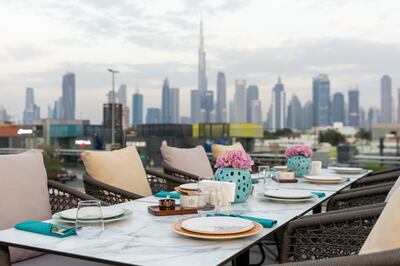 Derwandi Dubai offers views of the city's skyline. Photo: Derwandi