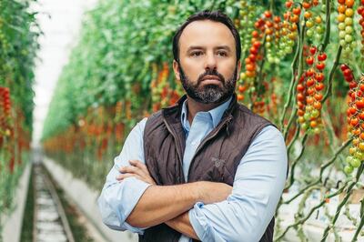 Sky Kurtz, co-founder and chief executive of Pure Harvest Smart Farms, says the latest funding will help the company expand in other GCC markets. Photo: Pure Harvest Smart Farms