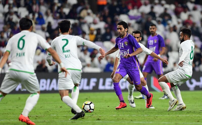 Al Ain midfielder Hussein El Shahat hopes to revive his international career with Egypt while at Al Ain. Courtesy Action Group