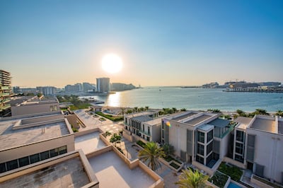 The views across the Al Raha Beach area. Courtesy Henry Wiltshire