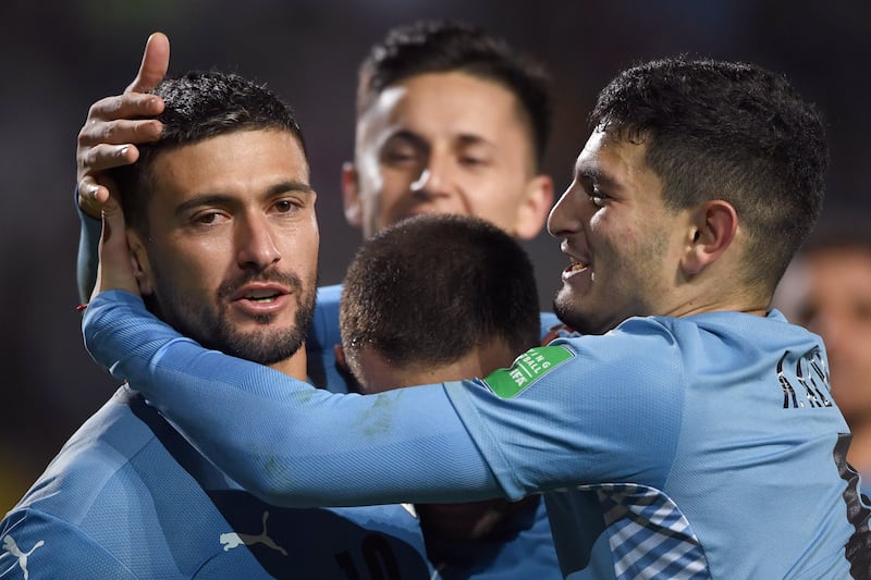 September 5, 2021. Uruguay 4 (De Arrascaeta  15', pen 67', Valverde  31', Alvarez 47') Bolivia 2 (Moreno 59', pen 84'). Uruguay ended their run of four matches without a victory by dominating from the start in Montevideo. Giorgian de Arrascaeta scored twice, while Federico Valverde scored from a free-kick, to leave the home side fourth in the table behind Ecuador, Argentina and table-topping Brazil. AFP