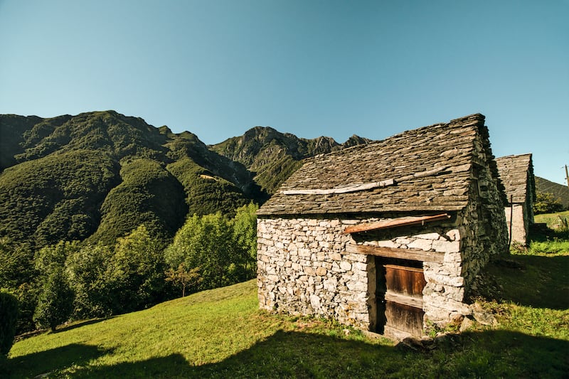 The village of Rasa is one of the smallest villages in Ticino, with no more than 20 people living here year-round.  Photo: Switzerland Tourism