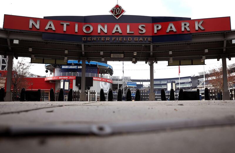 Nationals Park, home to the World Series champions Washington Nationals, who are estimated to be worth $1.9 billion. AFP