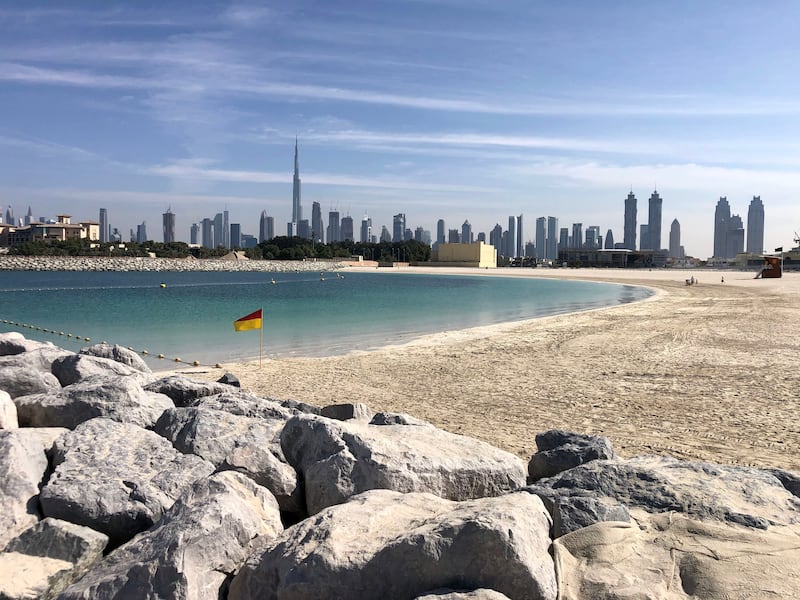 General view of Sunrise Beach, Dubai. Chris Whiteoak/ The National