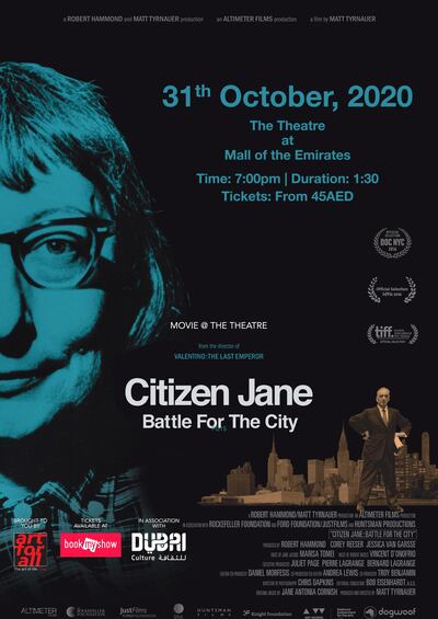 The 2016 documentary 'Citizen Jane: Battle for the City' will screen at The Theatre on Saturday, October 31, at 7pm. Courtesy The Theatre 