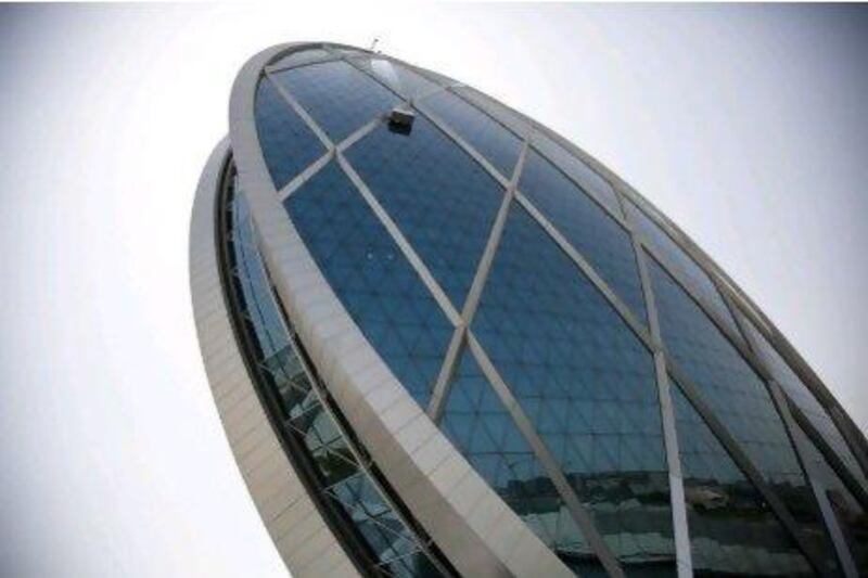 Aldar Properties, Abu Dhabi's biggest developer, lost 0.9 per cent to Dh1.05 a share. Andrew Henderson / The National