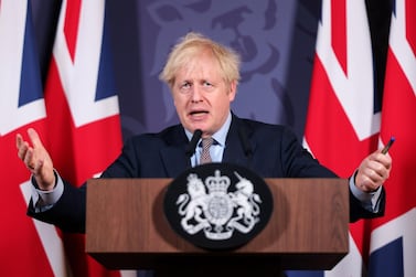 Prime Minister Boris Johnson says major changes are coming after the Brexit deal. EPA