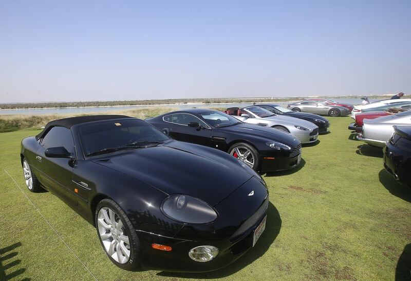 Organisers billed the event as the first single-make concours event in the UAE.