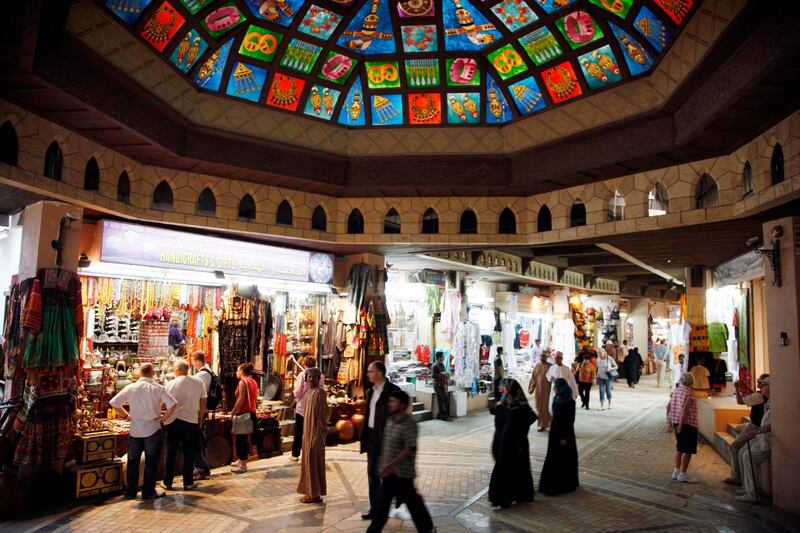 22 Jan 2009, Oman ---  Mutrah Souk,(Suq) in Old Muscat, Sultanate of Oman. --- Image by © Jochen Tack/arabianEye/Corbis