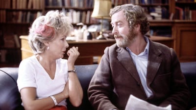 Michael Caine starred in Educating Rita opposite Julie Walters. Photo: Acorn Pictures
