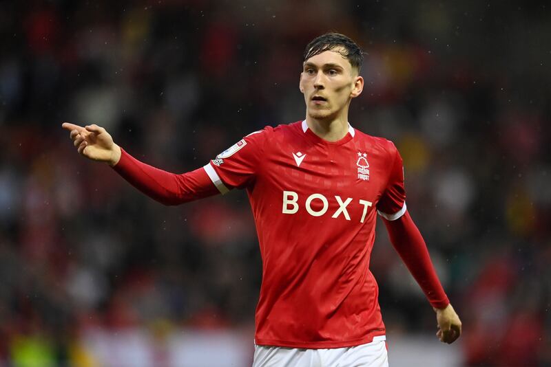 James Garner had a tremendous season on loan at Nottingham Forest and could figure in Erik ten Hag's plans. Getty