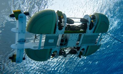 The Xplorer is PTTEP's autonomous underwater vehicle