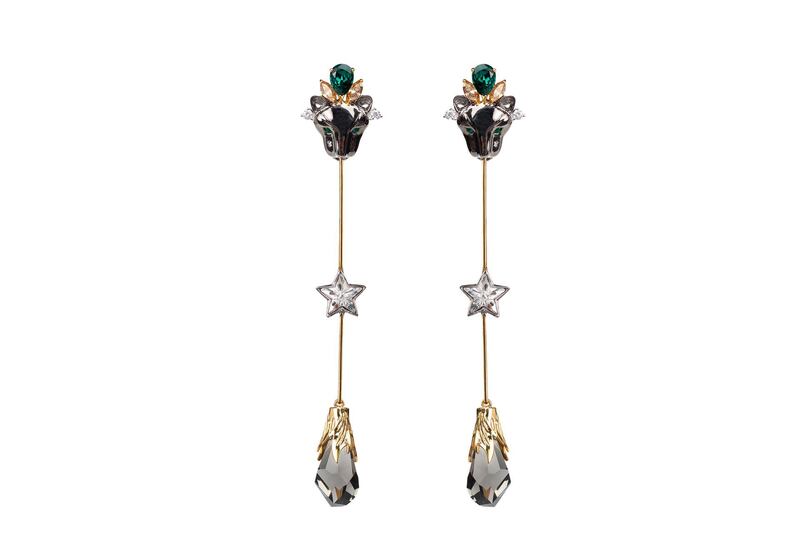 Excelsior earrings by Vinita Michael. Courtesy Vinita Michael