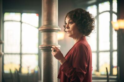 Helen McCrory as Aunt Polly in Peaky Blinders. Robert Viglasky / BBC