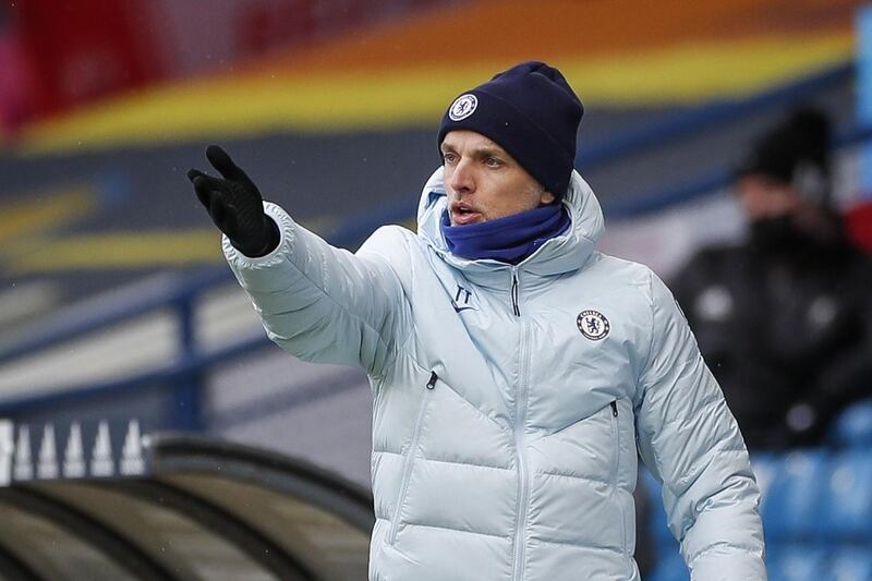 Chelsea manager Thomas Tuchel continued his unbeaten run. EPA