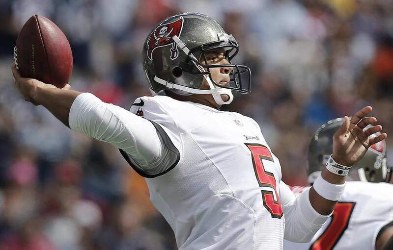 Josh Freeman was only briefly out of a job, quickly being promoted to starting quarterback for the Minnesota Vikings after parting ways with the Tampa Bay Buccaneers.   Winslow Townson / Getty Images