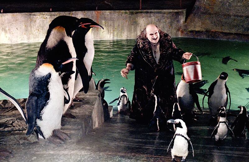 4. Danny DeVito as the Penguin in 'Batman Returns' (1992).