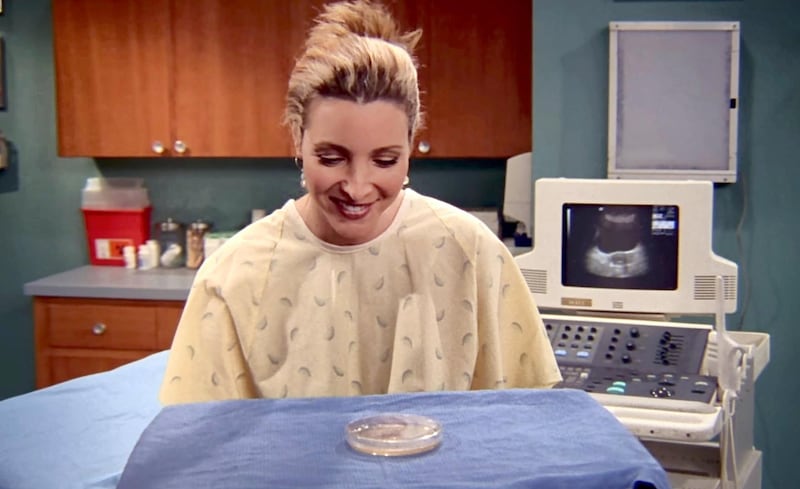 'The One With The Embryos' (s4, e12): In this episode, Monica and Rachel wager their apartment in a quiz game with Chandler and Joey, and ultimately have to move across the hall into the guys’ apartment. We learn so much about the gang; Joey’s imaginary friend was Maurice The Space Cowboy, Rachel’s favourite film is 'Weekend at Bernie’s' and a transponster is definitely not a job, certainly not Chandler’s. Meanwhile, Phoebe is undergoing IVF to carry her brother’s baby, which is a significant storyline in and of itself. Courtesy Netflix
