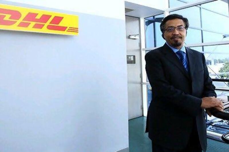 Nour Suliman, the chief executive of DHL Express Middle East and North Africa, oversees 4,100 workers across 19 countries. Satish Kumar / The National ) For Business