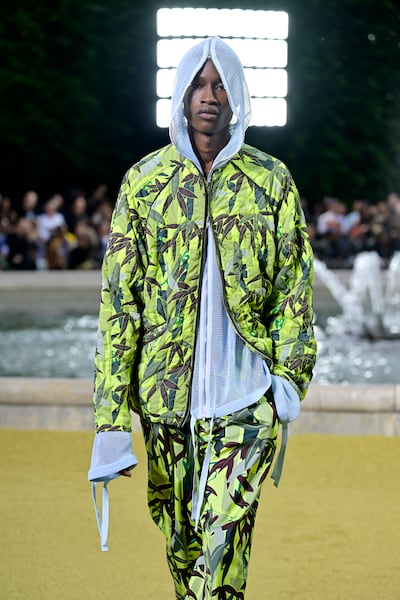 The Kenzo show mixed Paris with Tokyo for spring/summer 2025. Getty Images